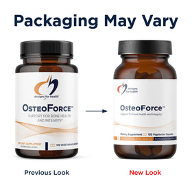 Designs for Health OsteoForce arrière de l'emballage