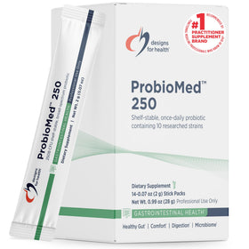 Designs for Health ProbioMed 250 sachets de probiotiques vue avant