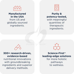 Designs for Health ProbioSpore packaging details