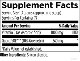 Designs for Health Quercetin-Ascorbate Poudre 132g en poudre