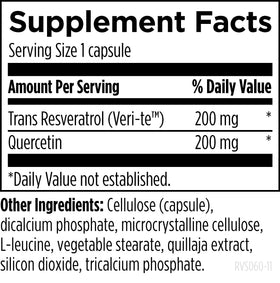 Designs for Health Resveratrol capsules on a wooden table