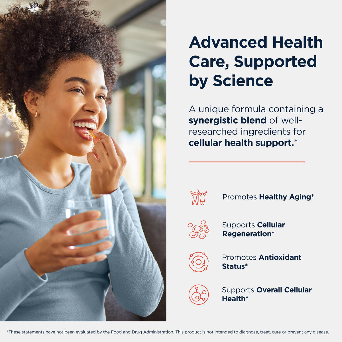 Designs for Health Senolytic Synergy 60 Capsules arrière
