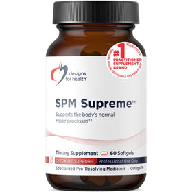 Designs for Health SPM Fish Oil 60 gélules, vue de l'avant