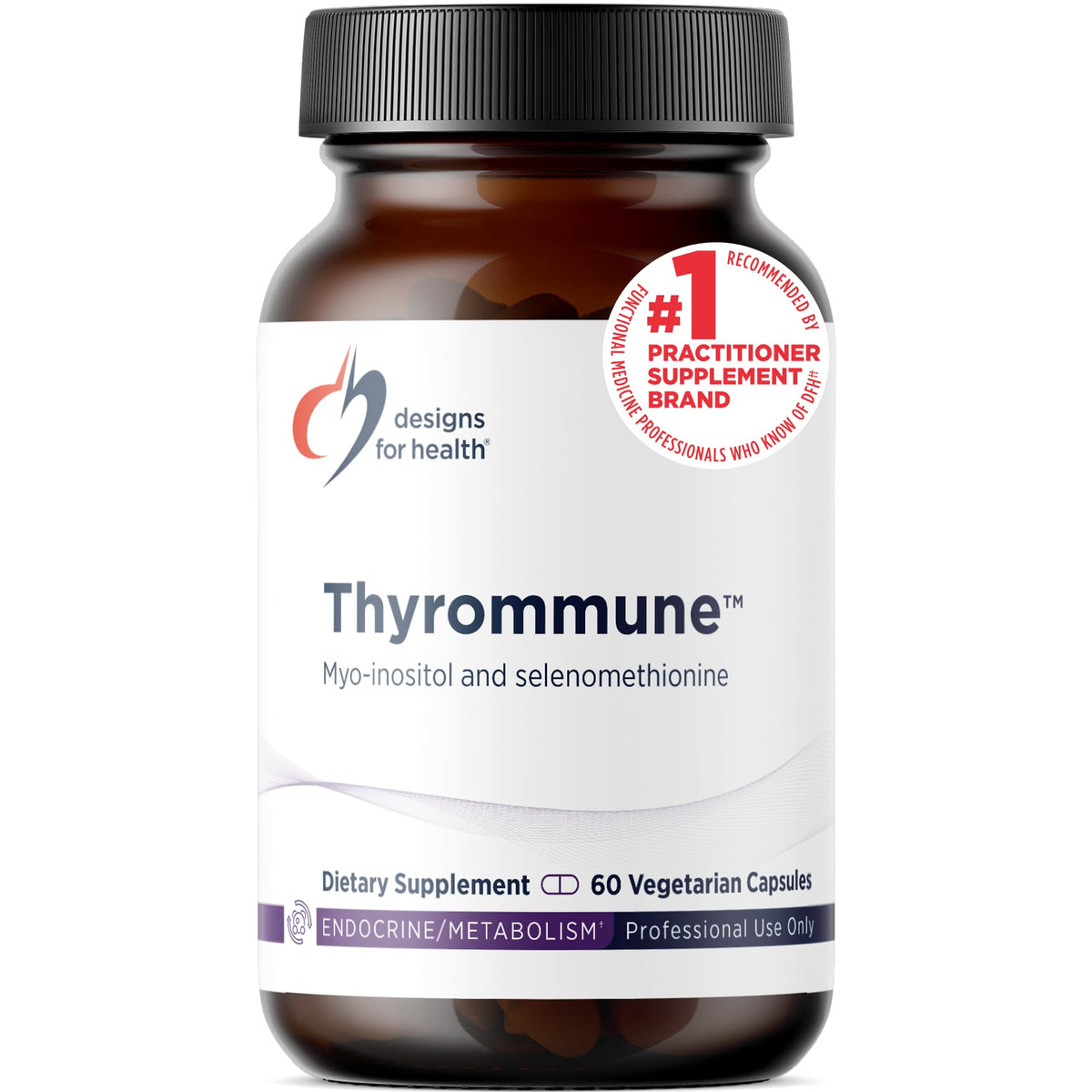 Designs for Health Thyrommune 60 capsules vue de face