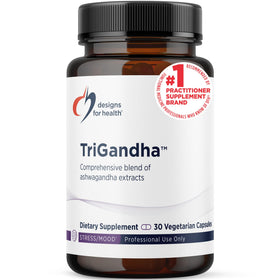 Designs for Health TriGandha 650mg boîte avant avec capsules