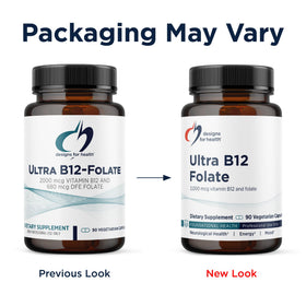 Designs for Health Ultra B12-Folate nutritional information