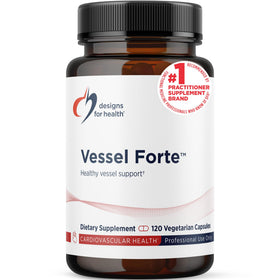 Designs for Health Vessel Forte 120 capsules vue de face