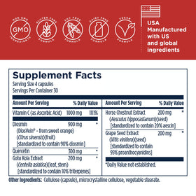 Designs for Health Vessel Forte capsules sur fond blanc