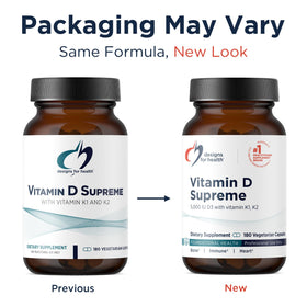 Designs for Health Vitamine D 5000 IU ingredient list