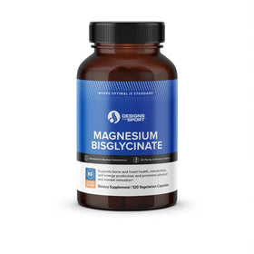 Designs for Sport Magnésium Glycinate 150 mg 120 capsules vue de face