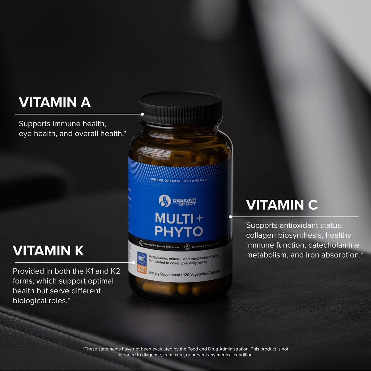 Designs for Sport Multi Plus Phyto 120 capsules près de fruits
