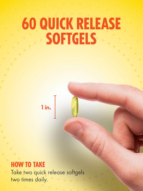 Détail de gélules molles Sundance Huile de Poisson Omega 3 1000mg