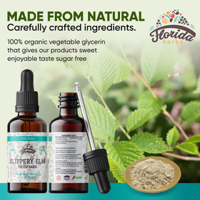 Détail de l'étiquette de la Tincture de Bouleau Glissant FLORIDA HERBS