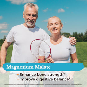 Détail de l'étiquette du Complexe de Magnésium Vitalitown