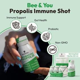 Détail de l'extrait de propolis dans le Shot BEE & YOU
