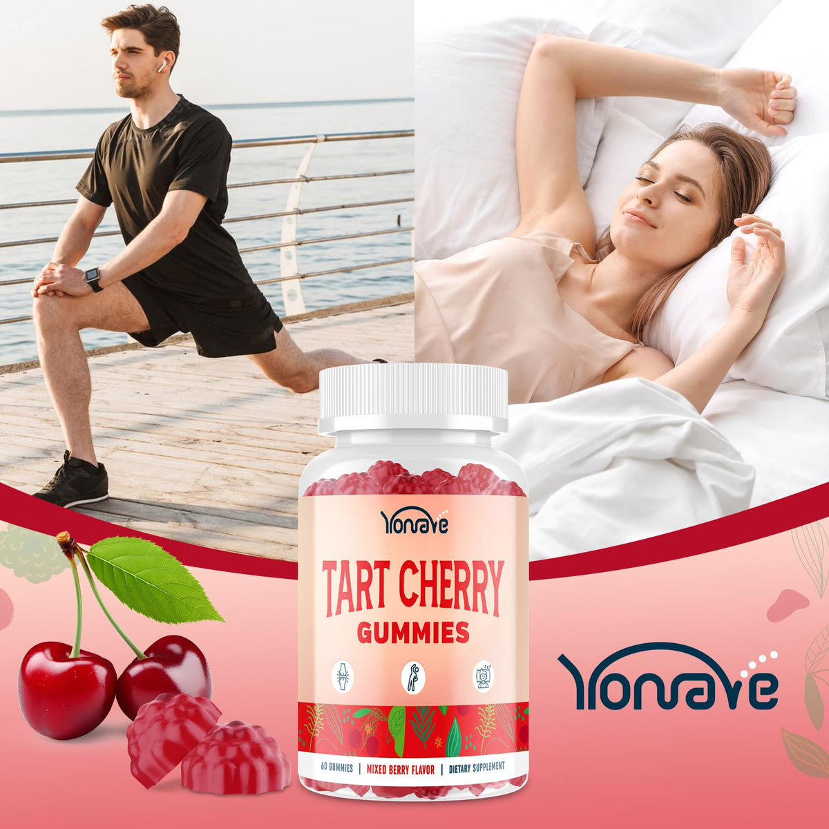 Détail de l'ingrédient: extrait de cerise acide dans les gummies