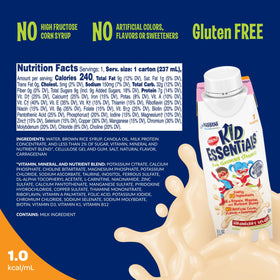 Détail de la boisson support Kid Essentials en fraise