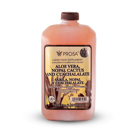 Détail de la bouteille de YERBERO PROSA Aloe Vera 1L