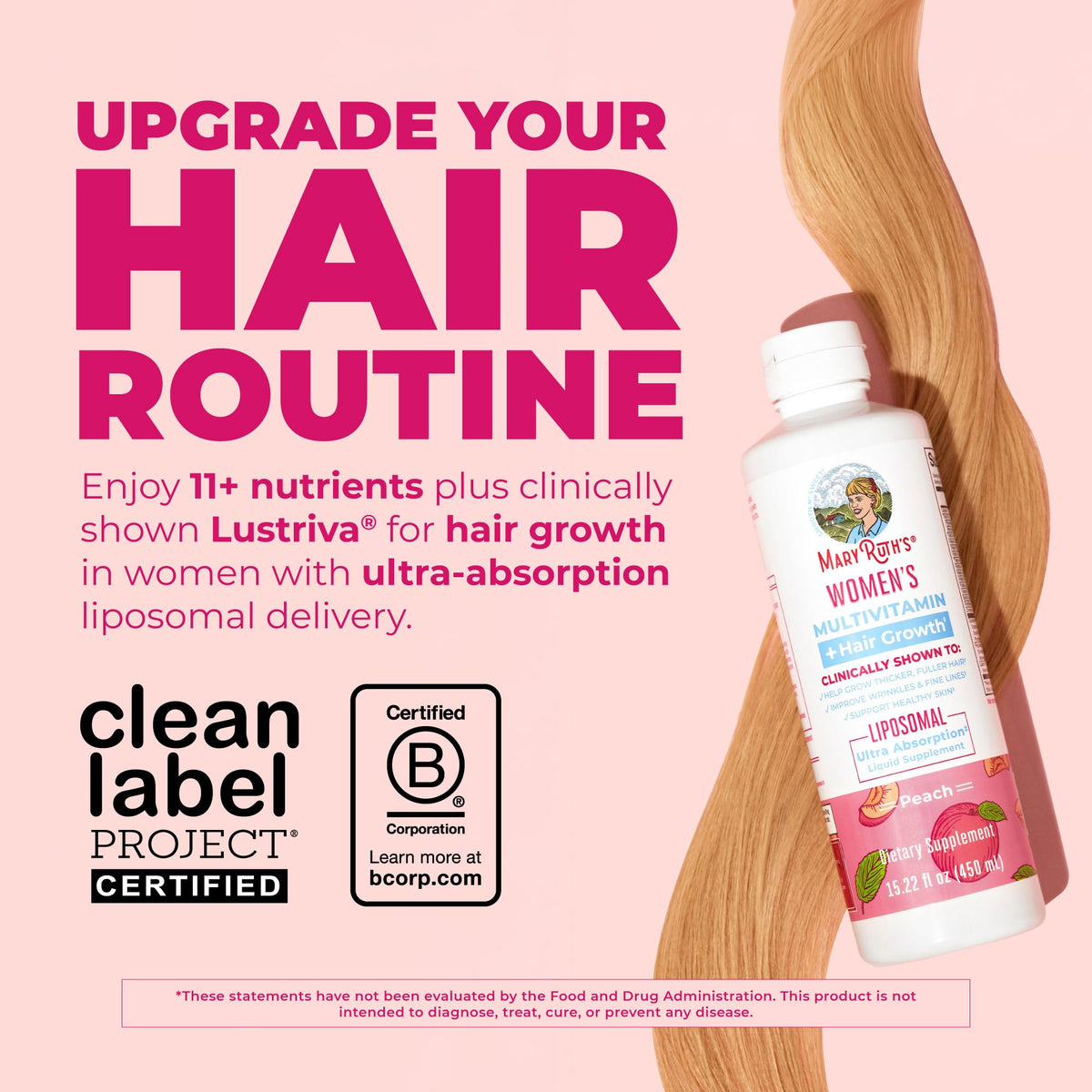 Détail de la bouteille MARYRUTH'S Multivitamine Femme