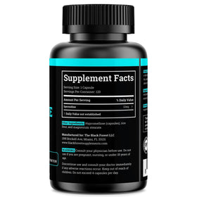 Détail de la capsule Black Forest spermidine avec dosage de 12mg