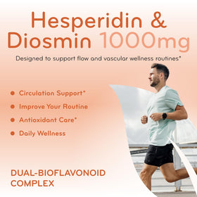 Détail de la capsule de Diosmine Hespéridine 1000mg