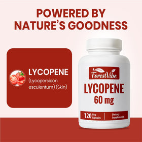 Détail de la capsule de lycopène ForestVibe, couleur transparente