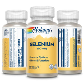 Détail de la capsule de Sélénium 100 mcg SOLARAY