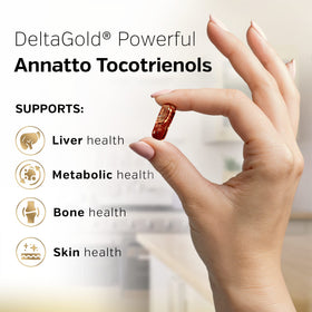 Détail de la capsule de tocotrienols Sunergetic