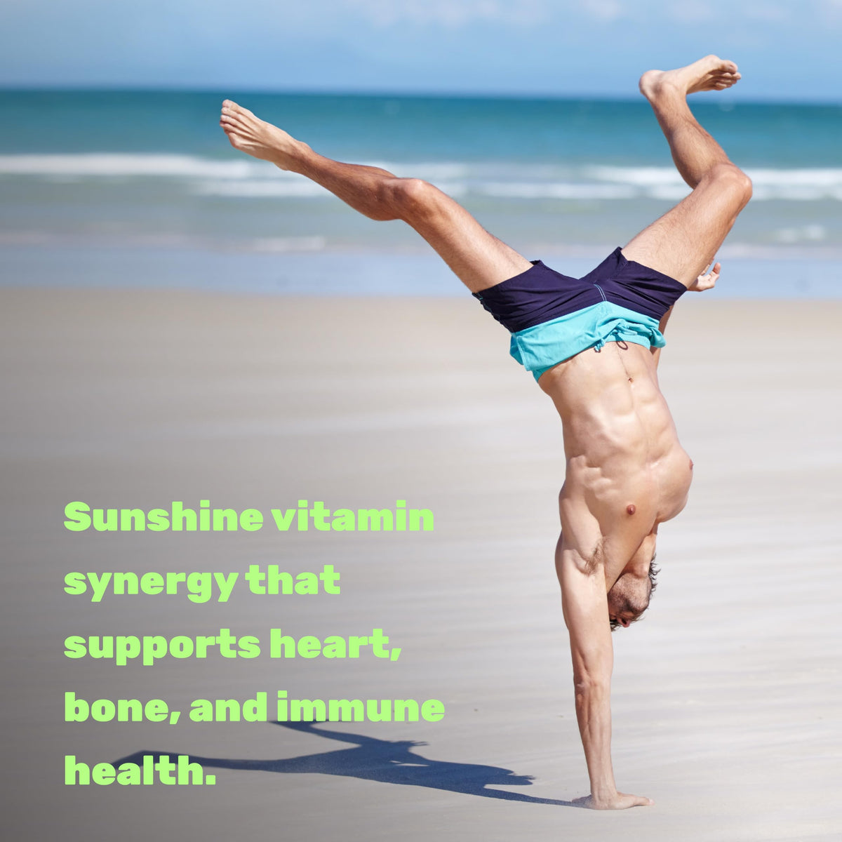 Détail de la capsule de Vitamine D3 et K2