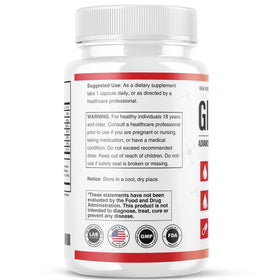 Détail de la composition des capsules Glucofort