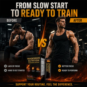 Détail de la composition des sachets Shred TRADESMAN NUTRITION