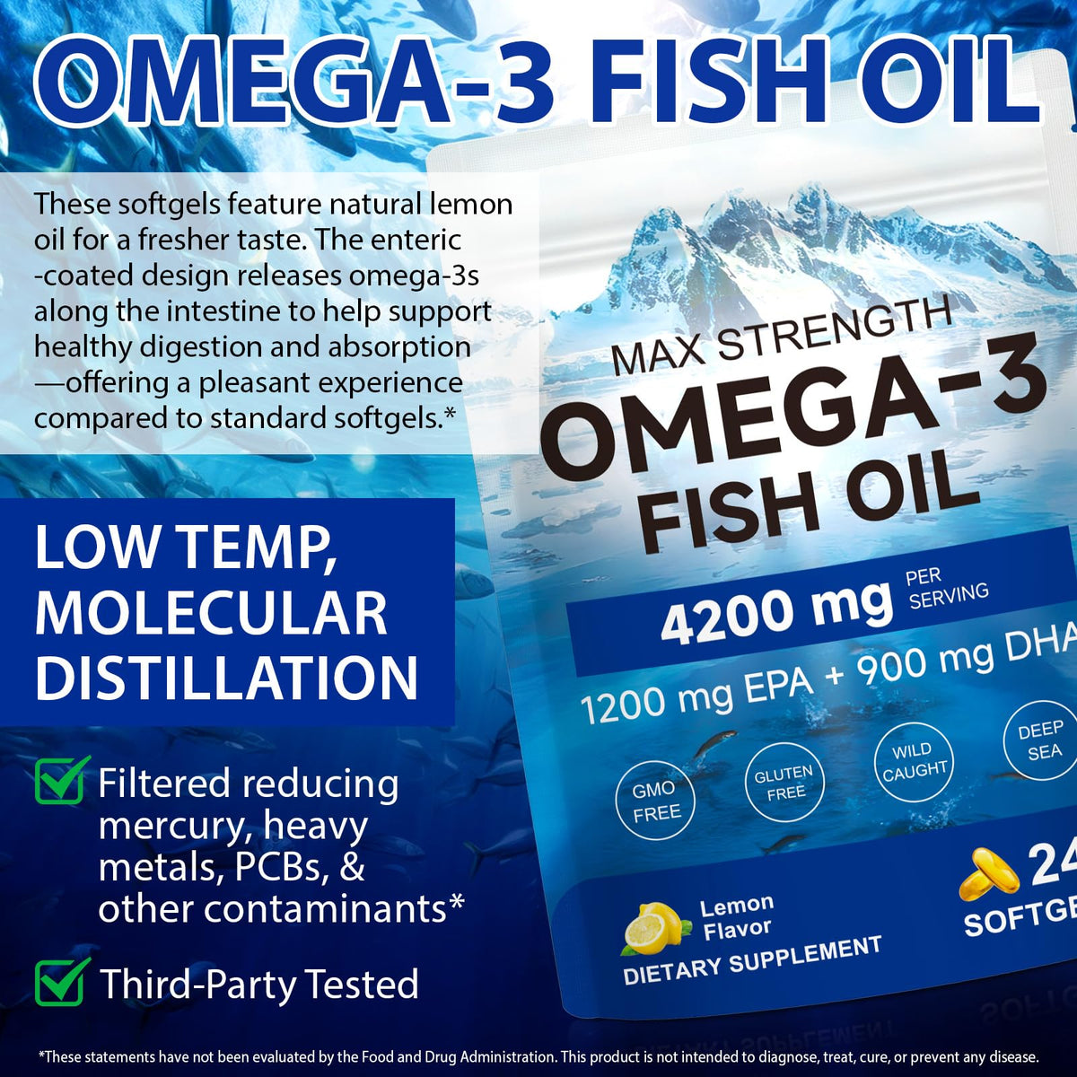 Détail de la gélule d'Omega 3 JYVGNLXS