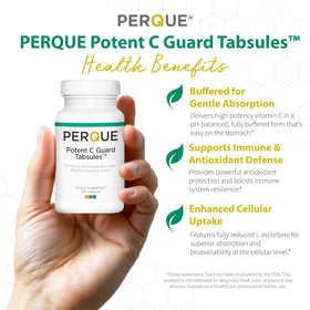 Détail de la gélule du PERQUE Potent C Guard 1000 mg