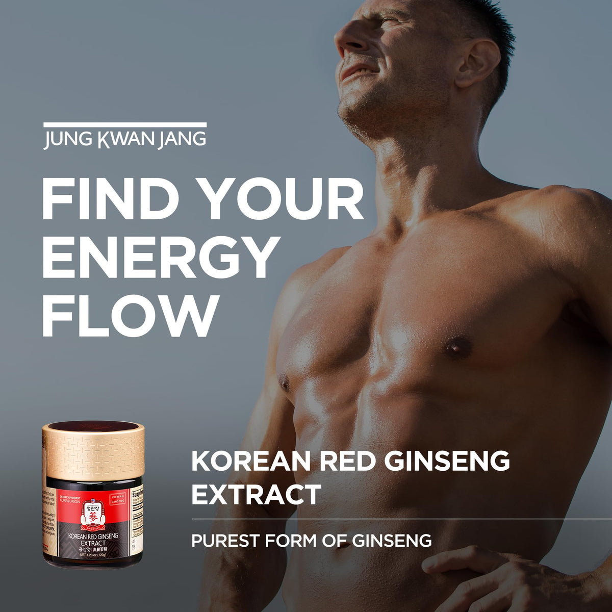 Détail de la pâte d'extrait de ginseng rouge JUNG KWAN JANG