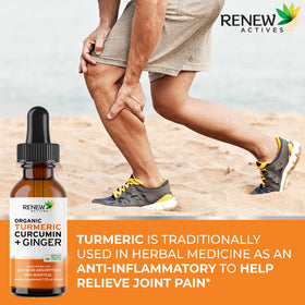 Détail de la pipette de l'Extrait Liquide de Curcuma Renew Actives