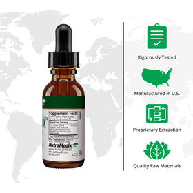 Détail de la pipette de MoodMedix avec extrait liquide