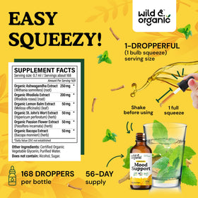 Détail de la pipette de Wild & Organic Complément Alimentaire