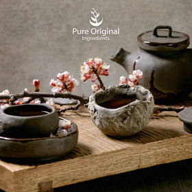 Détail de la poudre d'extrait de racine de rehmannia PURE ORIGINAL INGREDIENTS