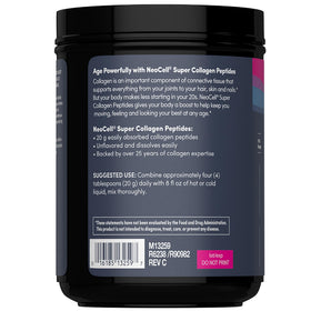 Détail de la poudre de collagène NeoCell Super Peptides