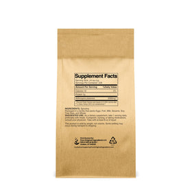 Détail de la poudre de spiruline PURE ORIGINAL INGREDIENTS dans un bol
