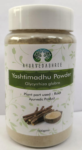 Détail de la poudre de yashtimadhu AYURVEDASHREE 100g