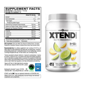 Détail de la poudre Xtend BCAA au citron vert