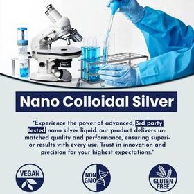 Détail de la technologie brevetée de l'Argent Colloïdal OPTIVIDA