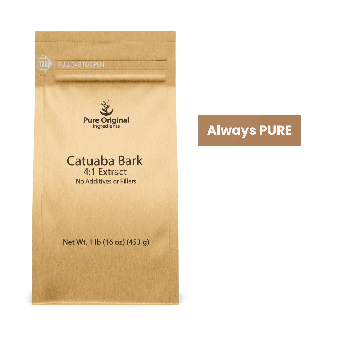 Détail de la texture de la Poudre d'Extrait d'Écorce de Catuaba 475g
