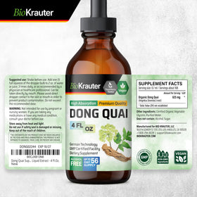 Détail de la texture de la teinture BIO KRAUTER Dong Quai