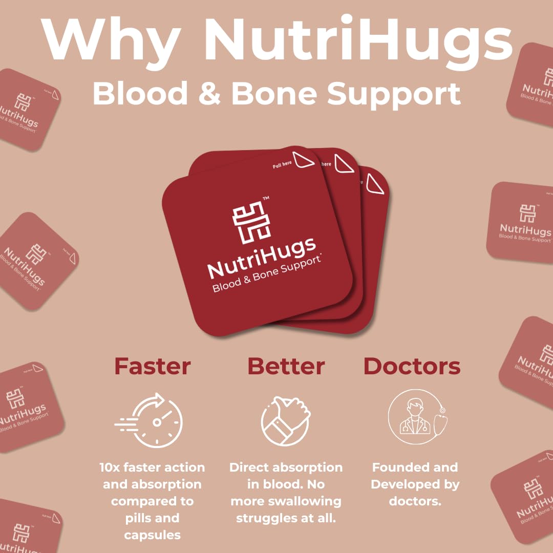 Détail des bandes orales MedHugs NutriHugs avec composition