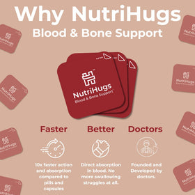 Détail des bandes orales MedHugs NutriHugs avec composition