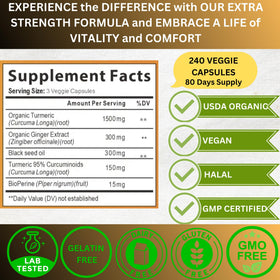 Détail des capsules AyBet Curcuma Gingembre Huile de Cumin Noir