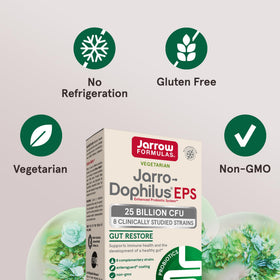 Détail des capsules blister de Jarro-Dophilus EPS