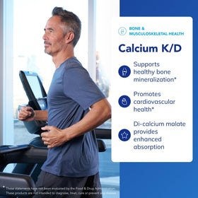 Détail des capsules Calcium K/D sur fond blanc